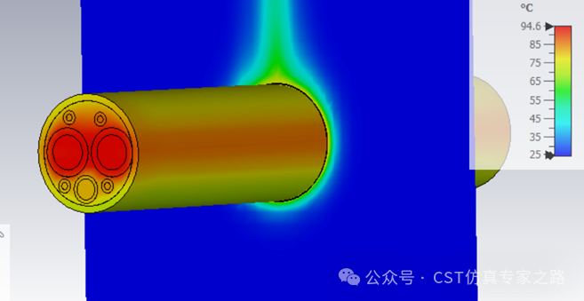 CST热仿真案例——电动车直流快充Cable热仿真